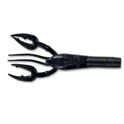 Leurre Souple Gary Yamamoto Fat Baby Craw 3,75" - 9,5cm Coulant 9,5cm par 7 #021 - Black W/LG Blue F