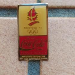 PINS COCA COLA JEUX OLYMPQUE ALBERVILLE 1992