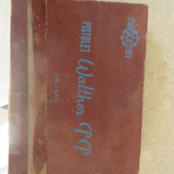 Bo&icirc;te vintage collector pour Walther Manhurin mle PP