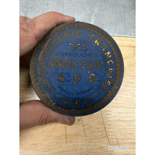 1 boite de  250 cartouches     6mm BOSQUETTE double culot CARTOUCHERIE FRANCAISE (n�3)