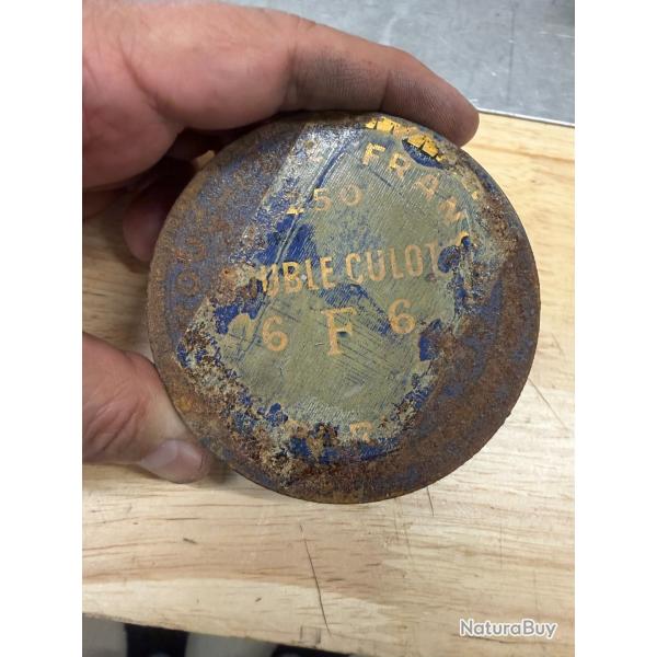 1 boite de  250 cartouches     6mm BOSQUETTE double culot CARTOUCHERIE FRANCAISE (n�4)