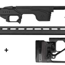 Kit Droitier Vision pour Tikka T3x Medium Action - ( Partie centrale + Crosse + GM Competition G2 )