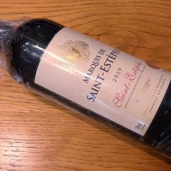 EXCELLENT VIN DU MARQUIS DE SAINT-ESTEPHE  ANNEE 2019 - 13,5% - 750m - CAVE DEGUSTATION COLLECTION