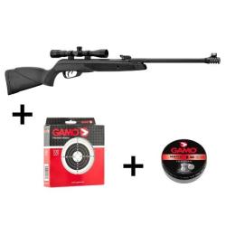 Pack Carabine Gamo Black Bear Calibre 4,5 MM 19,90 Joules