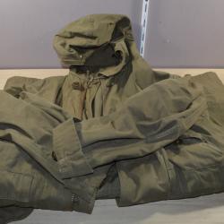 Coat Jacket Manteau Am&eacute;ricain Miliaire GI 1947 Talon Reconstitution  WWII GI Seize Small