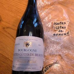 SUPERBE BOUTEILLE DE BOURGOGNE HAUTES C&Ocirc;TES DE BEAUNE de HENRY DE BAREUIL: ANNEES 2018 -13% - 750 ml