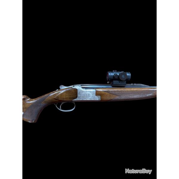 Magnifique Express CCS25 calibre 9,3x74R et point rouge en mallette d'origine