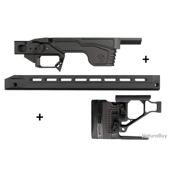 Kit Droitier Vision pour Tikka CTR - ( Partie centrale + Crosse + GM Competition G2 )