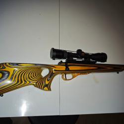 CZ 455 yellow thumbhole 22lr