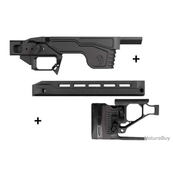 Kit Droitier Vision pour Tikka CTR - ( Partie centrale + Crosse + GM Covert G2 )