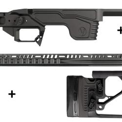 Kit Droitier Vision pour Tikka CTR - ( Partie centrale + Crosse + GM Standard )