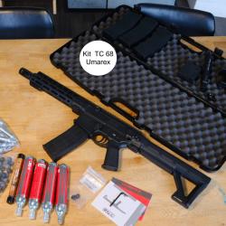 UMAREX T4E TC68 16J - Pack complet avec accessoires UMAREX pr&ecirc;t &agrave; tirer