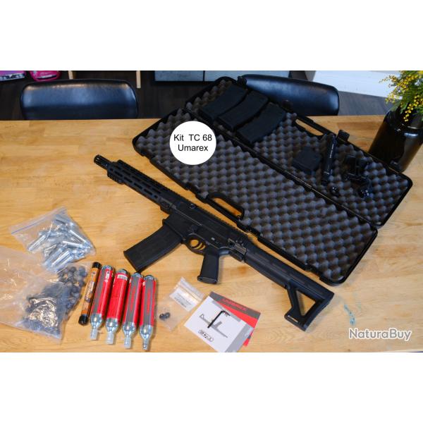 UMAREX T4E TC68 16J - Pack complet avec accessoires UMAREX pr�t � tirer