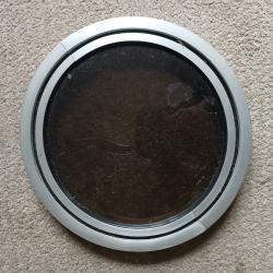 lot hublot ROND vintage pour VAN / camion / utilitaire / camping car  les verres sont f&ecirc;l&eacute;s ... pour