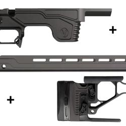 Kit Droitier Vision pour Rem 700 Short Action - ( Partie centrale + Crosse + GM MD Competition G2 )