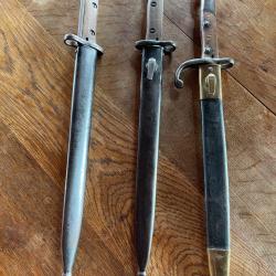 Lot ba&iuml;onnettes