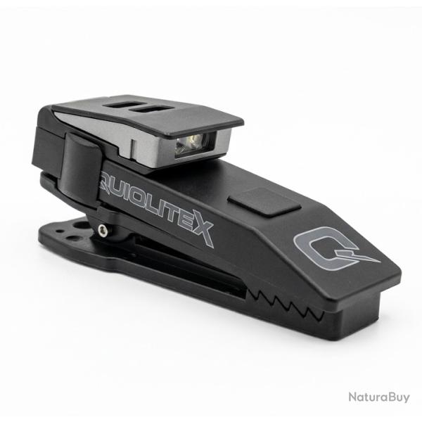 Lampe mains-libres rechargeable QUIQLITE X Noir - LED 150 Lumens