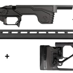 Kit Droitier Vision pour Rem 700 Long Action - ( Partie centrale + Crosse  + GM Competition G2 )