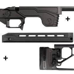 Kit Droitier Vision pour Rem 700 Long Action - ( Partie centrale + Crosse  + GM Covert G2 )