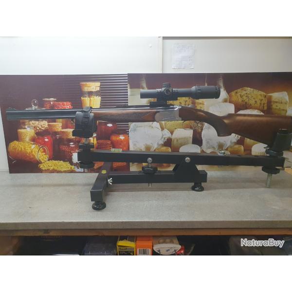 Express FRANCHI cal 8x57 JRS superpos� en tr�s bon �tat avec lunette de battue, point rouge