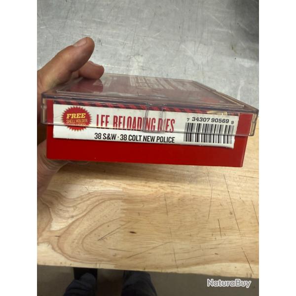 JEU D'OUTILS LEE 38 S&W-38 COLT