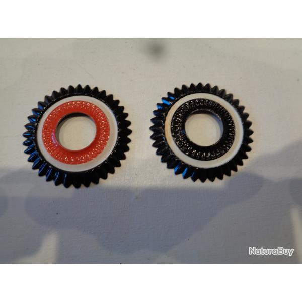 Casque � pointe, spikehelmet: Paire de cocardes (Empire et Prusse), mod�le Troupe, copie top qualit�