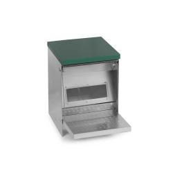 Mangeoire Tr&eacute;mie Anti-Nuisible Rooster 5kg - Acier Galvanis&eacute; pour Volailles