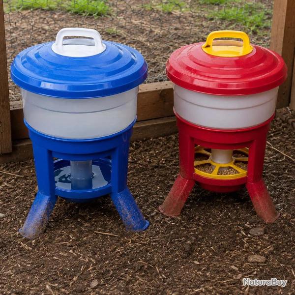 Kit Imp�rial Mangeoire & Abreuvoir 30L pour Volailles -