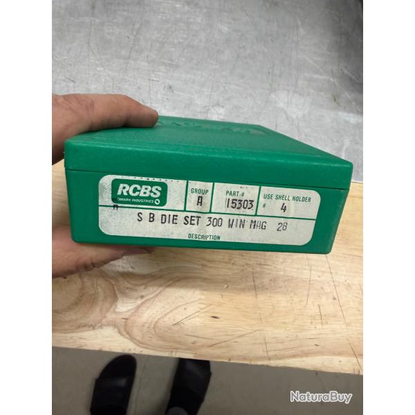 JEU D'OUTILS RCBS  300 WIN MAG