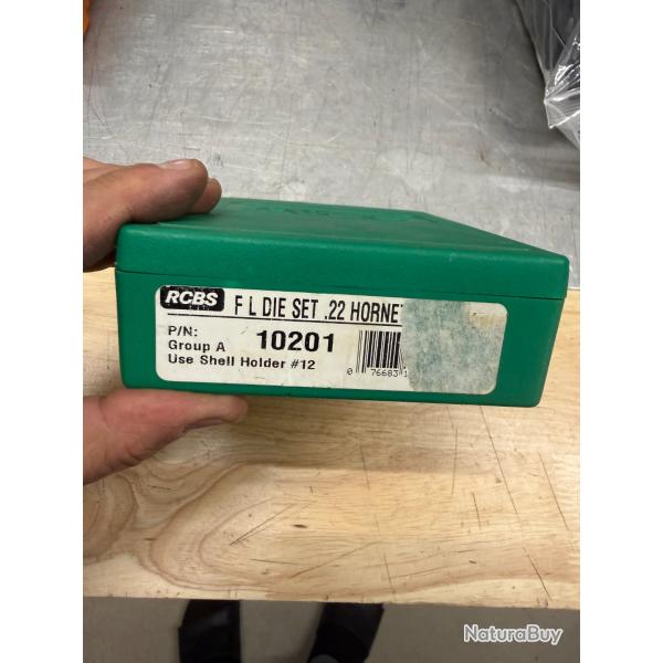 JEU D'OUTILS RCBS 22 HORNET