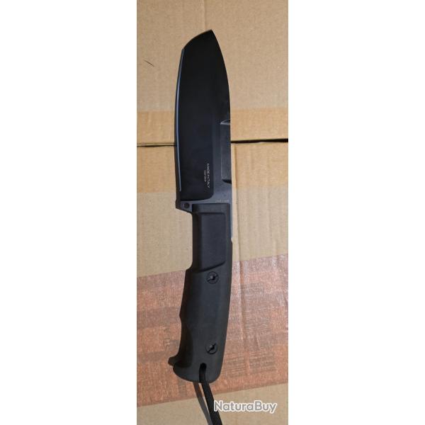 Couteau Extrema Ratio Selvans S600 Noir + Kit Survie UK Noir