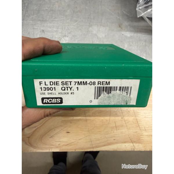 JEU D'OUTILS RCBS 7MM-08 REM