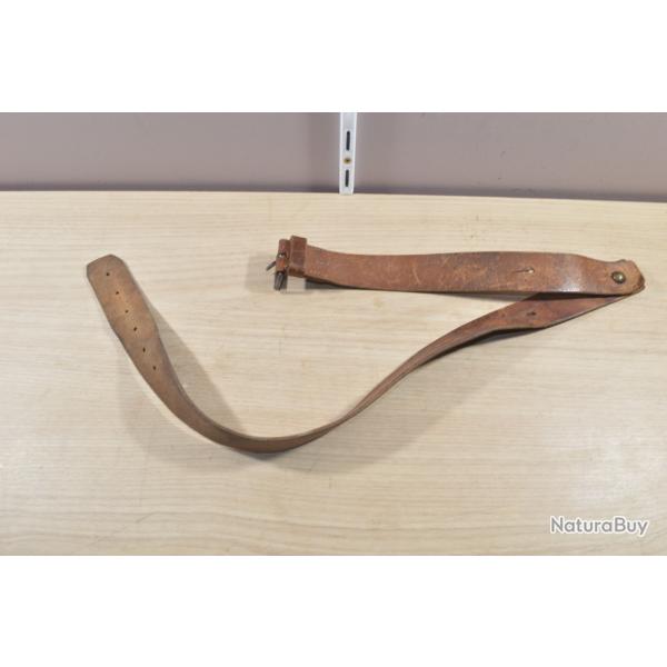Sangle courroie en cuir pour �quipement Militaire Fran�ais � identifier WW2 39/45 (10)
