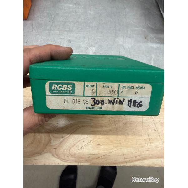 JEU D'OUTILS RCBS+ LYMAN 300 WIN MAG