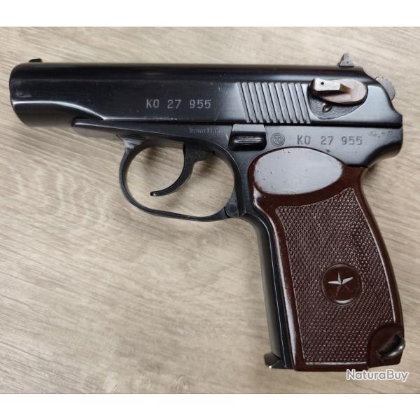 Pistolet MAKAROV PM - Calibre 9x18 Makarov (Occasion)