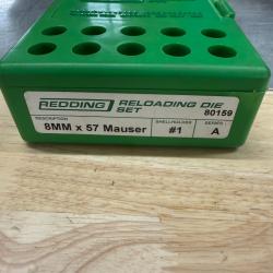 JEU D'OUTILS REDDING 8MM X 57 MAUSER