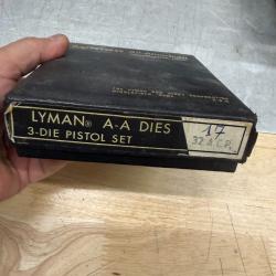 JEU D'OUTILS LYMAN  32 ACP (7.65 OU 32 AUTO)