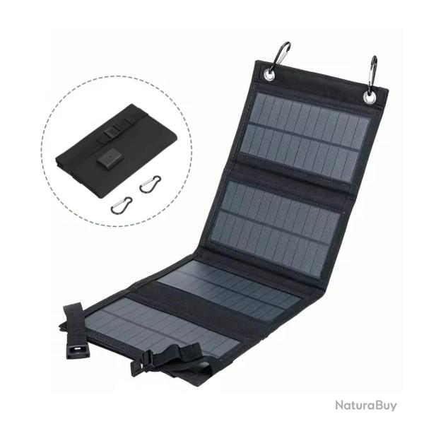 Panneau solaire pliable 40W panneaux solaires portables chargeur USB 5V DC