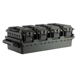 Caisses &agrave; munitions avec bac de transport