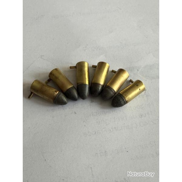 6 balles � broches 7 mm