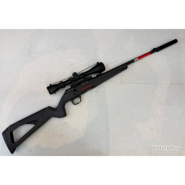 Pack Winchester xpert 22lr + lunette + silencieux + fourreau