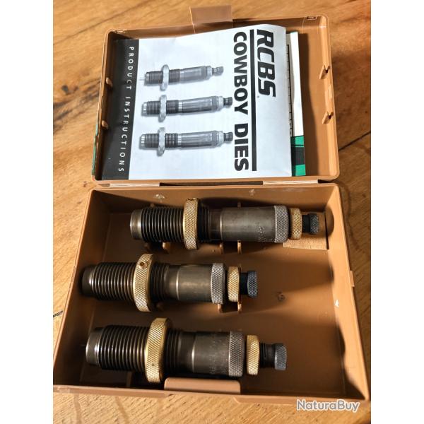 JEU D'OUTILS RCBS COWBOY CALIBRE 45/70 REF RC20951