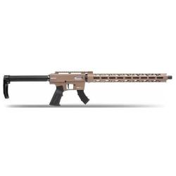 Carabine Semi-automatique Derya TM22 FDE CAL. .22 LR 10 + 1 Coups Canon 45,7Cm Canon 18"