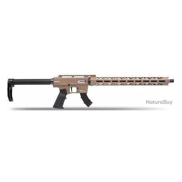 Carabine Semi-automatique Derya TM22 FDE CAL. .22 LR 10 + 1 Coups Canon 45,7Cm Canon 18"