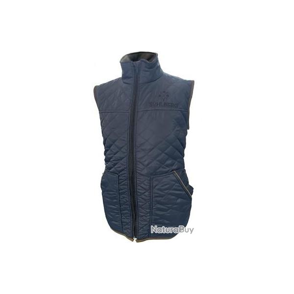 Gilet matelass� Suhlberg bleu