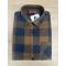 petites annonces chasse pêche : Magnfique chemise SOMLYS a carreaux marron taille M a vendre aux enchères neuve destockage chasse