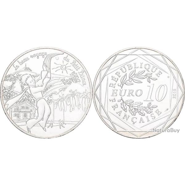 Monnaie de PARIS Le Plus beau voyage du petit Prince "SAINT EXUPERY " ARGENT " 2016