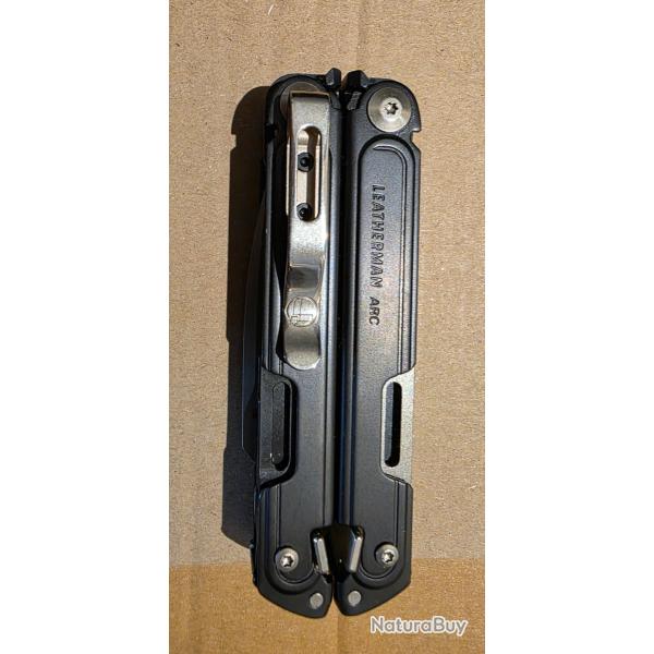 Leatherman Arc - �dition Limit�e Obsidienne, rev�tement DLC CPM MagnaCut, outil multifonction