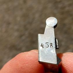 Pi&egrave;ce de la platine de Mauser C96 mod&egrave;le 12