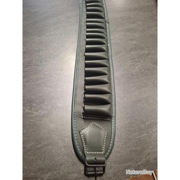 cartouchi�re cuir vert
